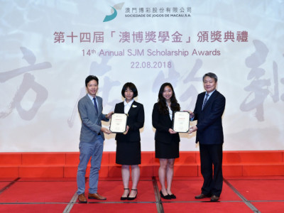 Forty-one children of staff receive scholarships from SJM
