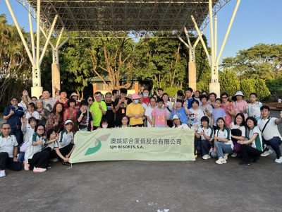 澳娛綜合義工協助特奧學員於「節慶社區活動-重陽節」 親子互動 推動社會共融 構建和諧社會
