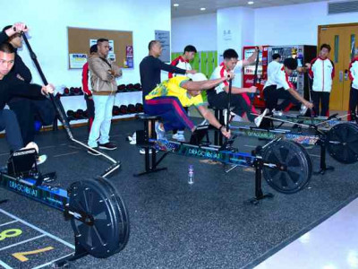 SJM Dragon Boat Team Hosts Exchange Activity with the Univer...