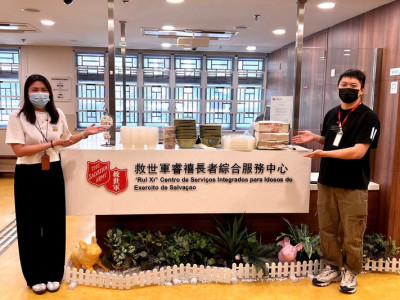 澳娛綜合捐贈物資向社區傳遞關愛