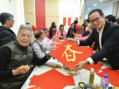 澳娛綜合迎新歲｜揮春送福暖萬家